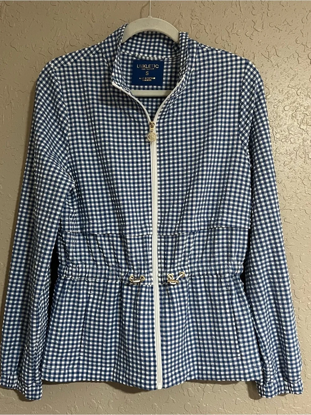 Lilly Pulitzer Luxletic Romilly Performance Jacket Size Small